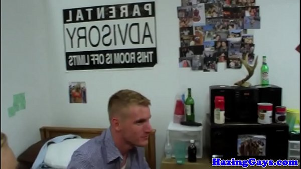 College students anal hazing at campus dorm