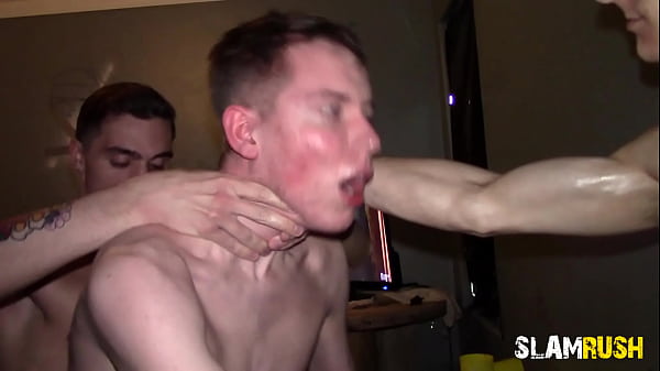 He can’t keep his asshole closed it’s blowing cum bubbles