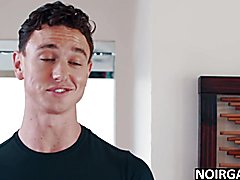 Darky and white roommates gay interracial sex