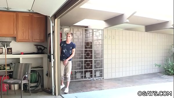 Gay sex in the garage