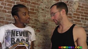 Gay teens having some fun in the jail