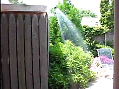 Latino strokes dick outdoors