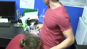 All Male College Blowjob Party On Floor Of Dorm Room