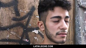 Latinleche – nice latin hipster gets a sticky semen facial