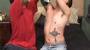 Slow entry of black cock