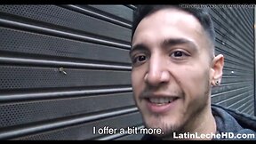 Straight amateurish spanish latin teenager gay for pay pov