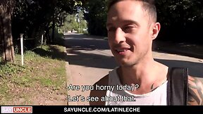 Come inside and do some hot things for the camera i will give you money nacho