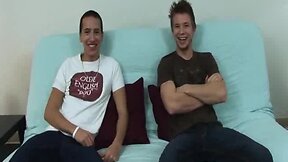 Guys stroke each other