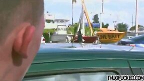 muscular jock anal fucks handsome black thug – scene 14