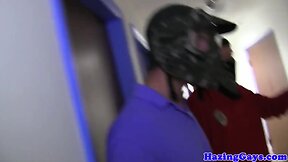 Hazed college students anally fucked in dorm