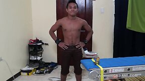 Hot niko tied and tickled