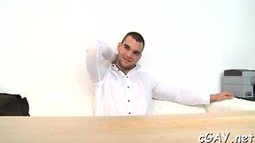 Obscene oral-stimulation for lusty gay – scene 2