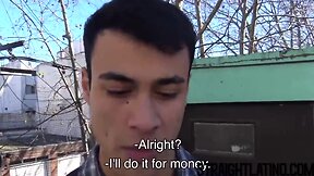 Facialized straight jock breeding roughly for dinero