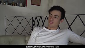 Latinleche – latino stud barebacks his boy best friend