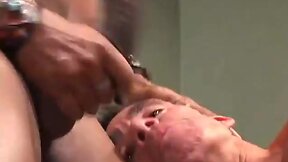 Gay daddy takes interracial sex