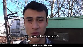 Gay Latin Twink & Straight Friend Want To Make Movie For Cash