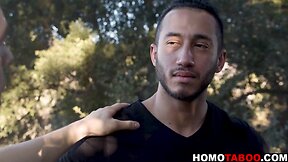 Gay step-brothers pounding in the middle of nowhere