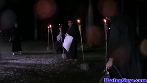 Stripped teenage hazed and anally knocked off