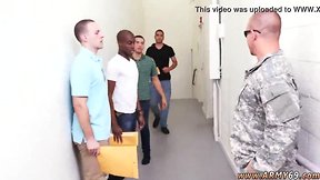 Teenager striped nude by military men videos gay first time yes drill