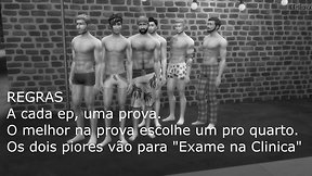Casa dos homens reality de sexo gay, ep.01
