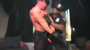 Gay muscle cops fuck hard