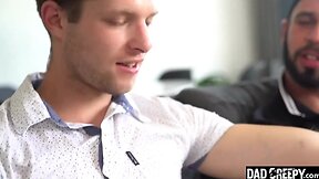 Lovely stepson gets seduced by his own grandpa benjamin blue, romeo davis