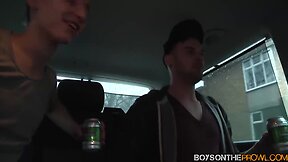 Adam Watson has hardcore anal sex with his butt buddies