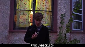 Familydick sexy strong pope punish fucks stepson for smoking