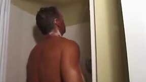 Horny fireman sucks on cock