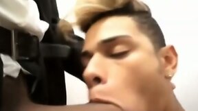 Moaning Sissy Twink vs Monster Cock