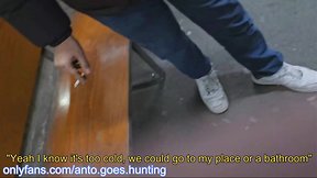 Train station strangers fun interaction