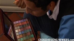 Watch me transform into a cross dresser girl