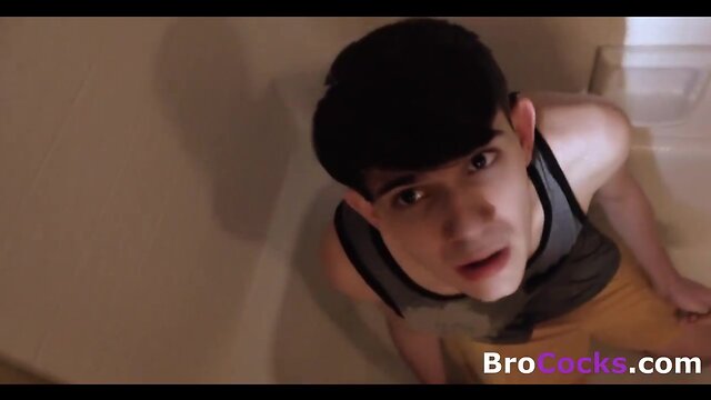 Shower sex with nasty brother