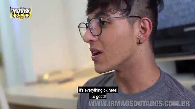 Ensinando o sobrinho fuder