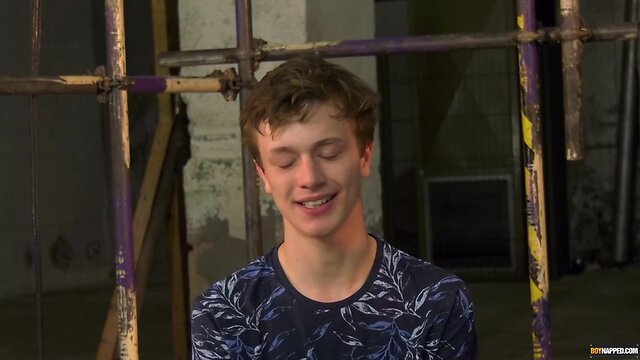 Sub teenagers interviewed before bondage and rough raw