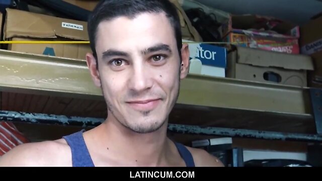 Three amateurish gay latin guys meet suck & fuck for cash