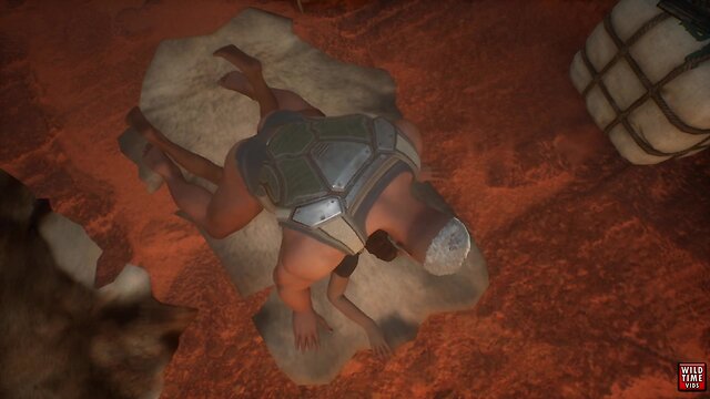 Military camp gay threesome: twink guy and marshal