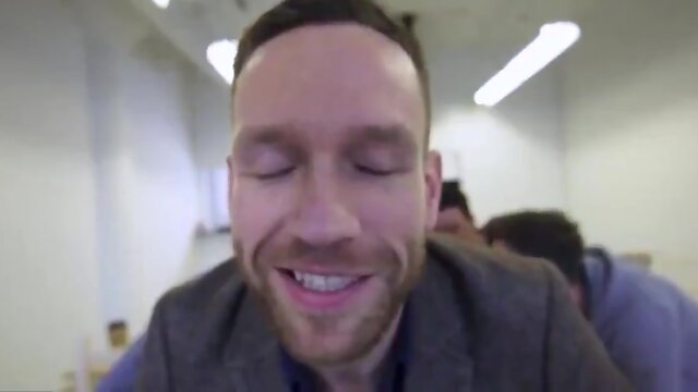 Professor and students