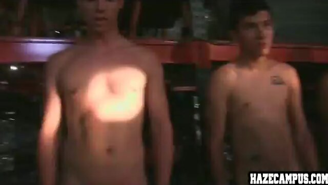 Jocks getting hazed enjoy it