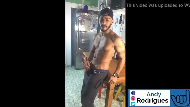 Hot latino soloboy: andy rodrigues steamy swim and jack off