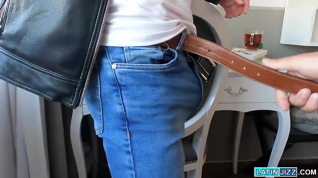 Jonas and felipe share an intimate moment at the hotel