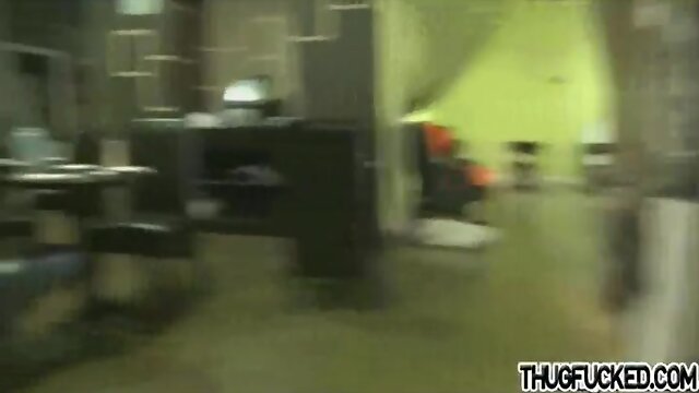 Thug sucks cock and gets fucked